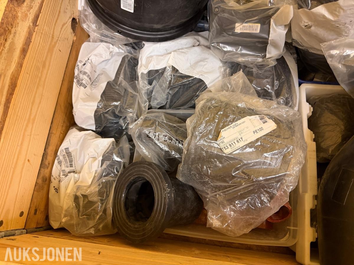 Parti PE elektrosveisedeler – muffer, bend og overganger