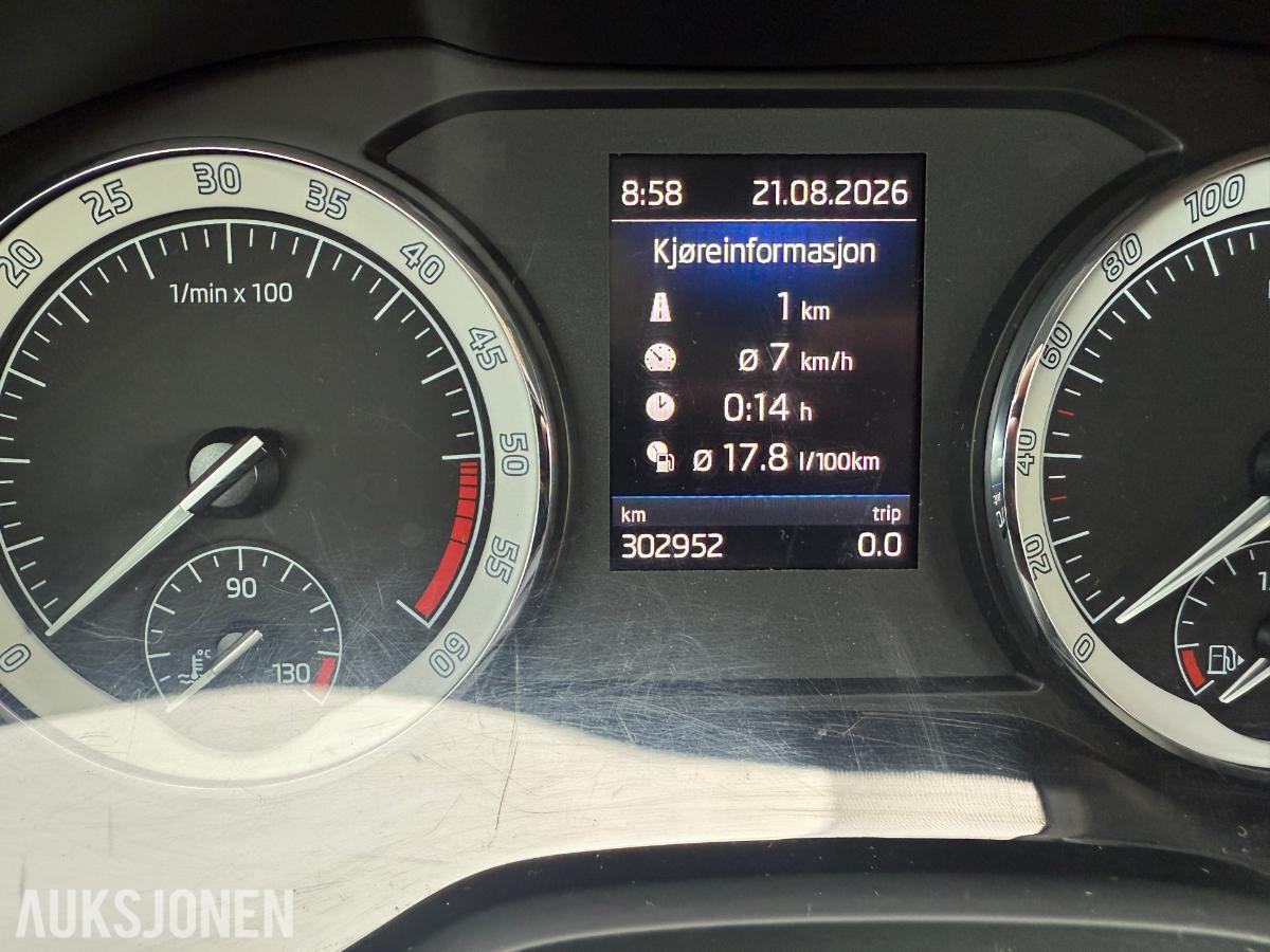 2018 Skoda Kodiaq 2.0-190 D 4X4, 303000km