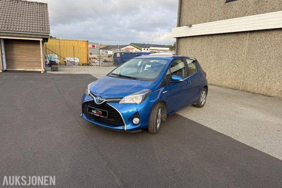 2016 TOYOTA YARIS 1,5 HYBRID ACTIVE S E-CVT - AUTOMAT - RYGGEKAMERA - DAB - 97.000 KM