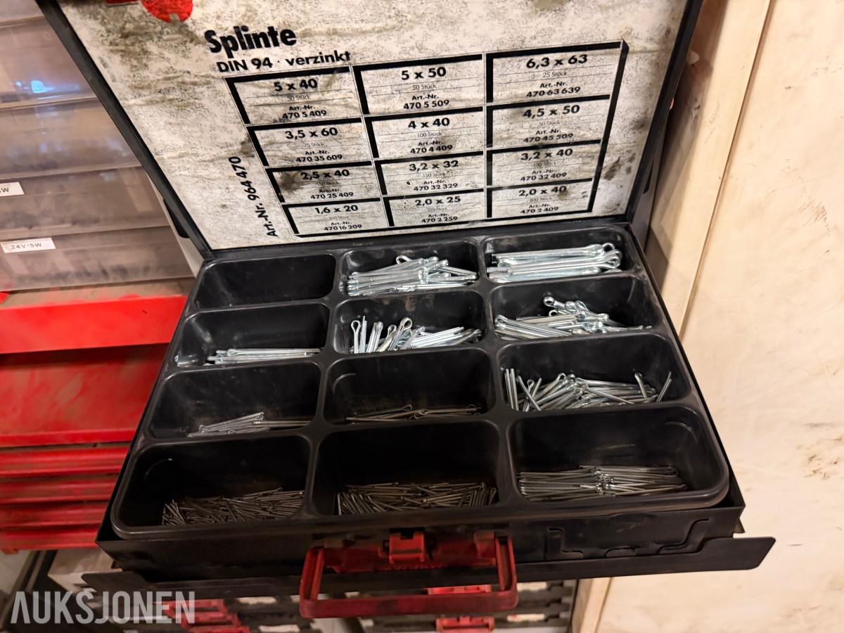 Würth ORSY 100 Sortimentsett / verkstedlager