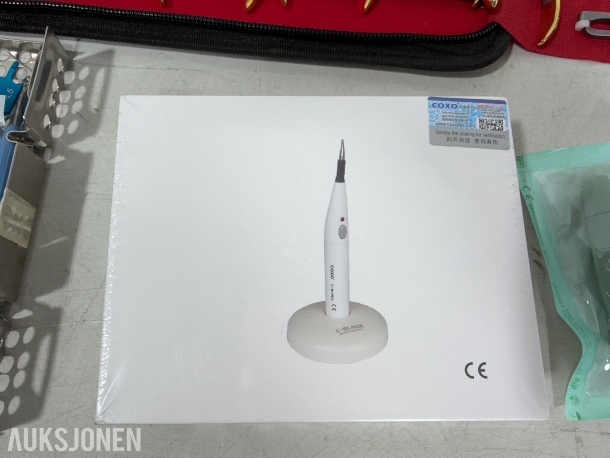 Stort parti Dental- og ortodontiinstrumenter – MEDESY, MedixDent, Elite Dental og SuperEndo