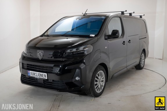 2025 Peugeot e-Expert 75kWh 136HK L3 AUT HENGERFESTE ACC KAMERA SKYVEDØRER