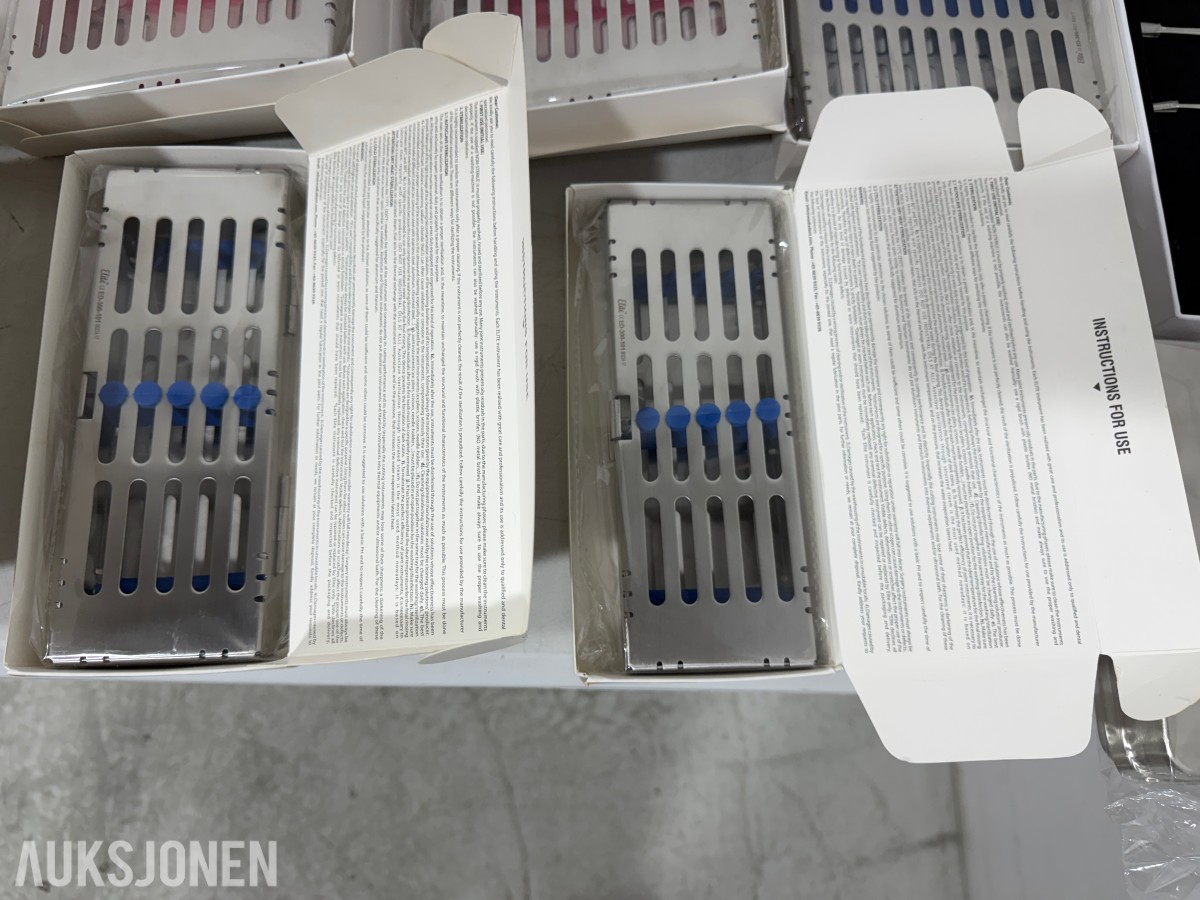 Stort parti MedixDent Elite dentalinstrumenter og ekstraksjonssett