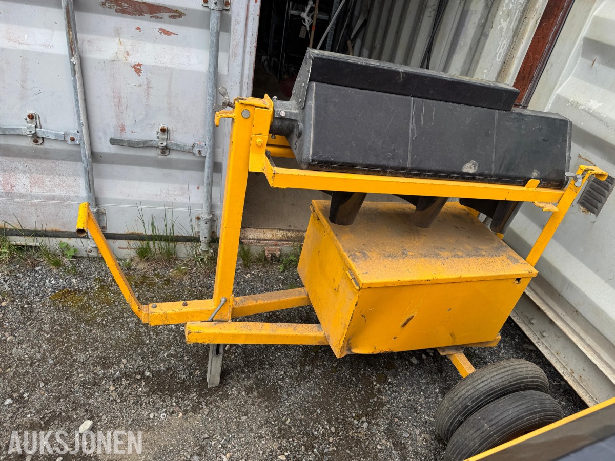 2 stk. mobile trafikklys/signalanlegg