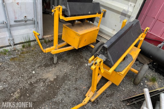 2 stk. mobile trafikklys/signalanlegg