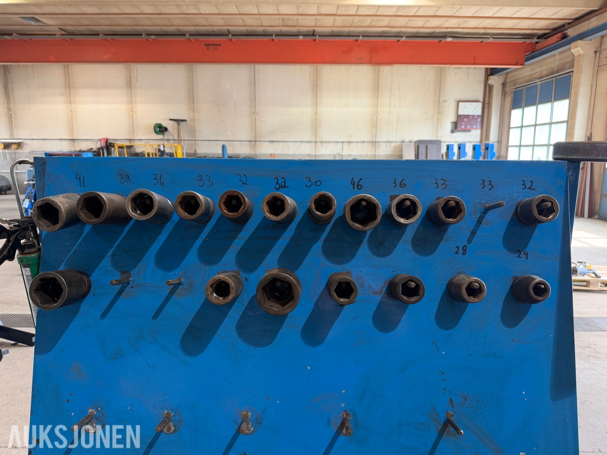 Atlas Copco 1tom muttertrekker / luft / stort utvalg grove piper