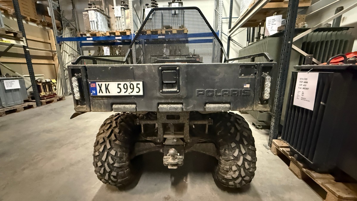 2010 Polaris Sportsman 800 6X6 1308km m/ - vinsj og lasteplan 