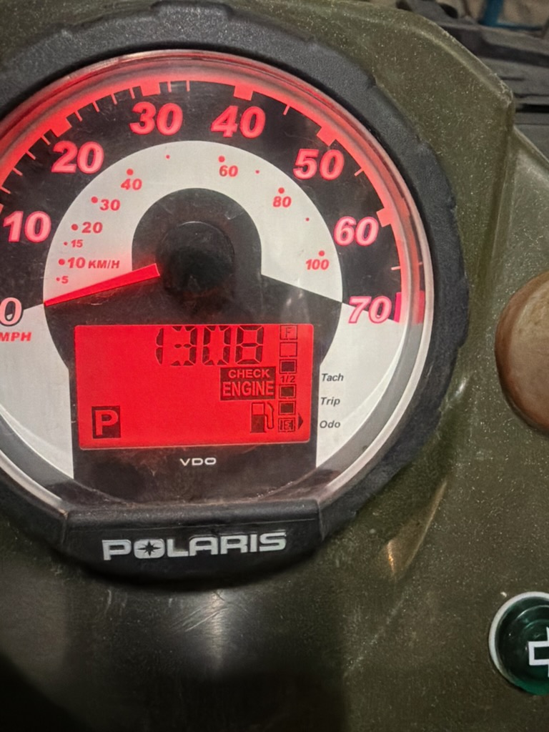 2010 Polaris Sportsman 800 6X6 1308km m/ - vinsj og lasteplan 
