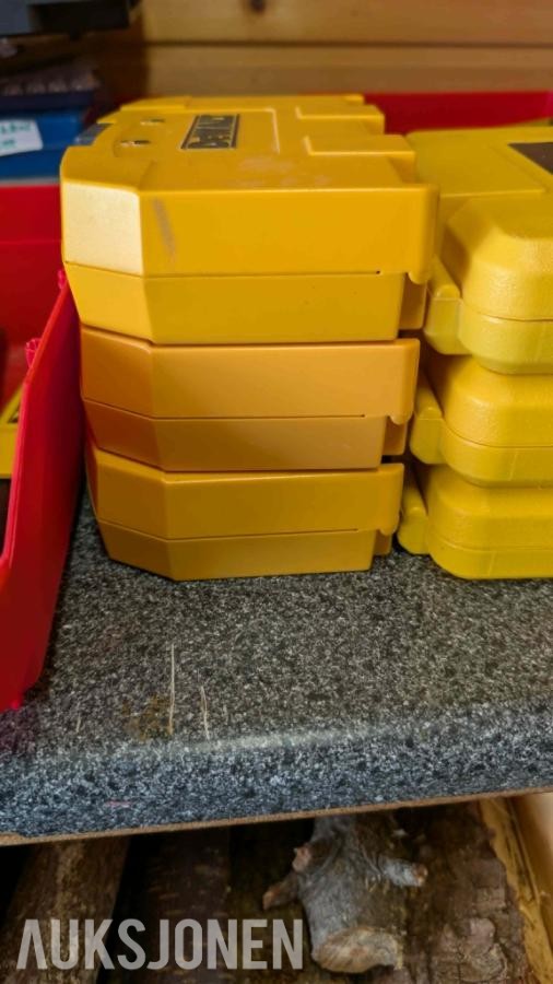 Stor samling med verktøy - dewalt, paslode, fine, +++