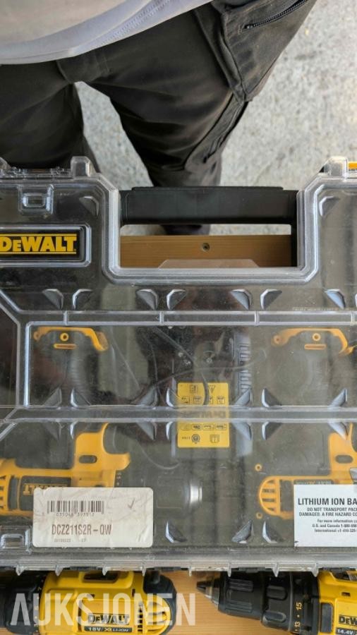 Stor samling med verktøy - dewalt, paslode, fine, +++