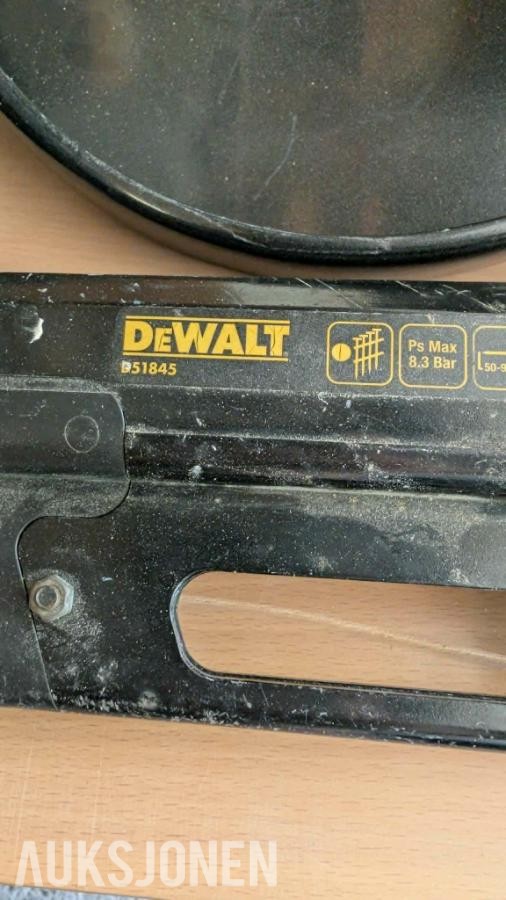 Stor samling med verktøy - dewalt, paslode, fine, +++