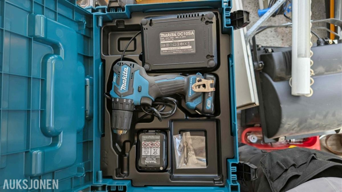 Stor samling med verktøy - dewalt, paslode, fine, +++
