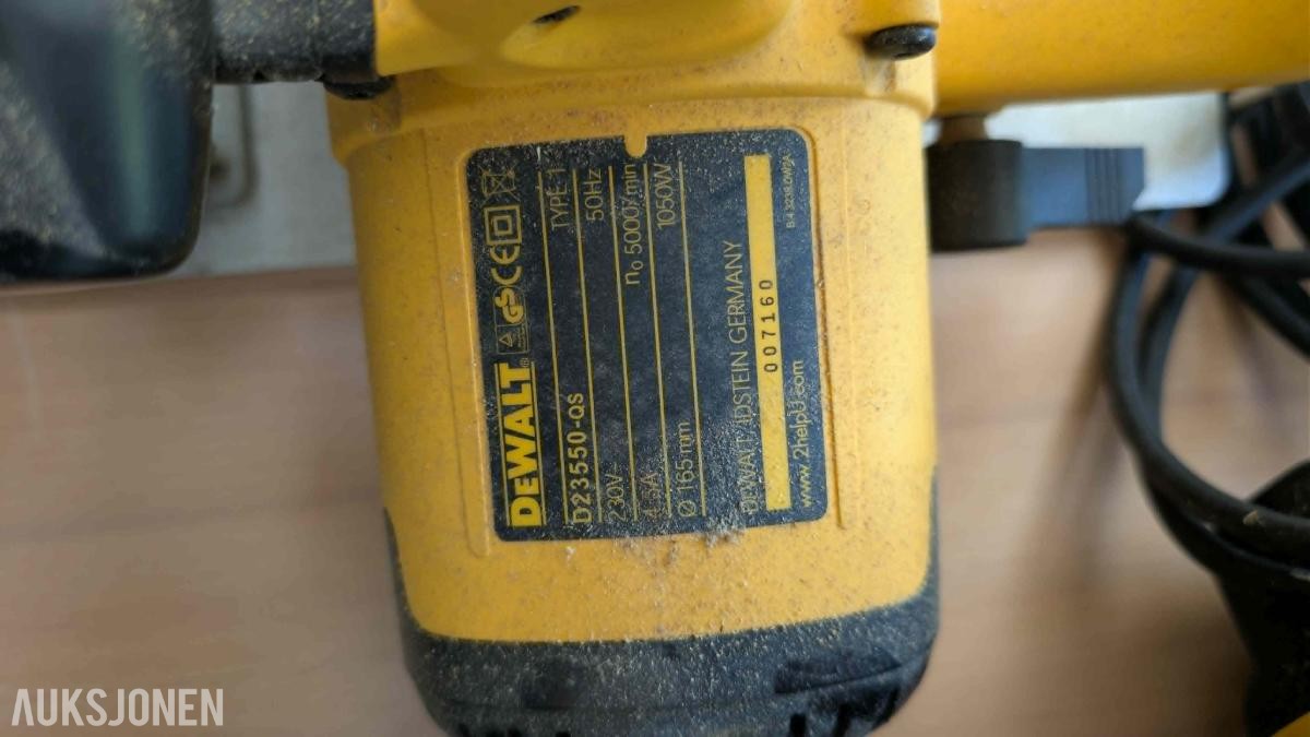 Stor samling med verktøy - dewalt, paslode, fine, +++
