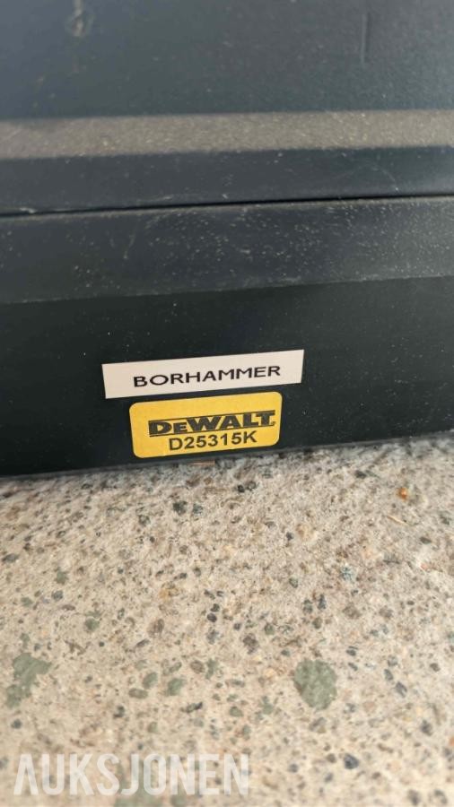 Stor samling med verktøy - dewalt, paslode, fine, +++