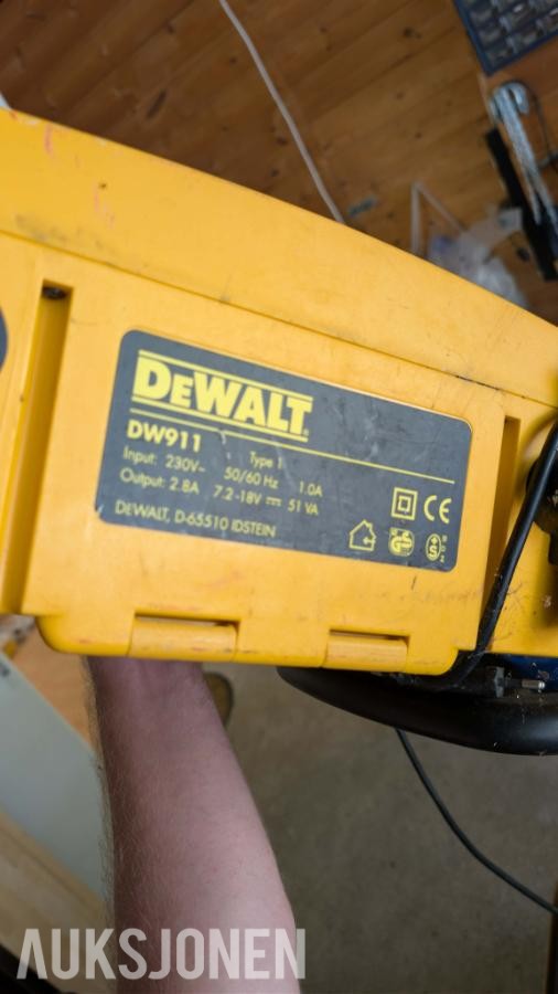 Stor samling med verktøy - dewalt, paslode, fine, +++