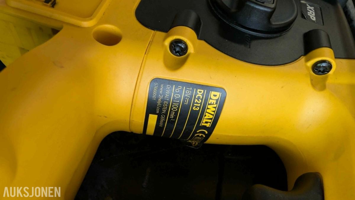 Stor samling med verktøy - dewalt, paslode, fine, +++