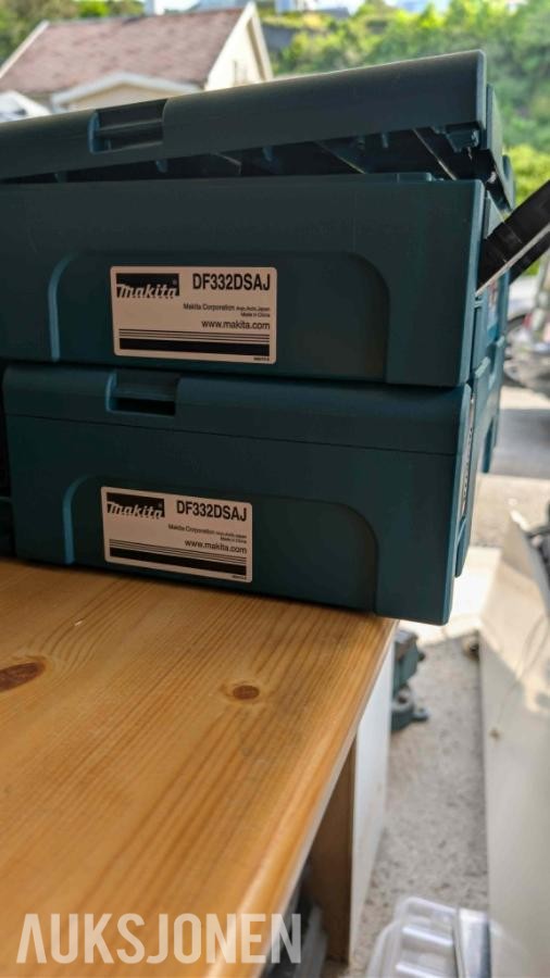 Stor samling med verktøy - dewalt, paslode, fine, +++