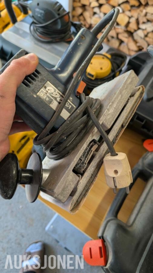 Stor samling med verktøy - dewalt, paslode, fine, +++