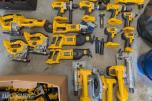 Stor samling med  verktøy -  dewalt, paslode, fine, +++