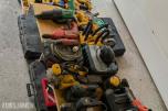 Stor samling med  verktøy -  dewalt, paslode, fine, +++