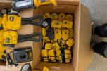 Stor samling med  verktøy -  dewalt, paslode, fine, +++