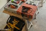 Stor samling med  verktøy -  dewalt, paslode, fine, +++