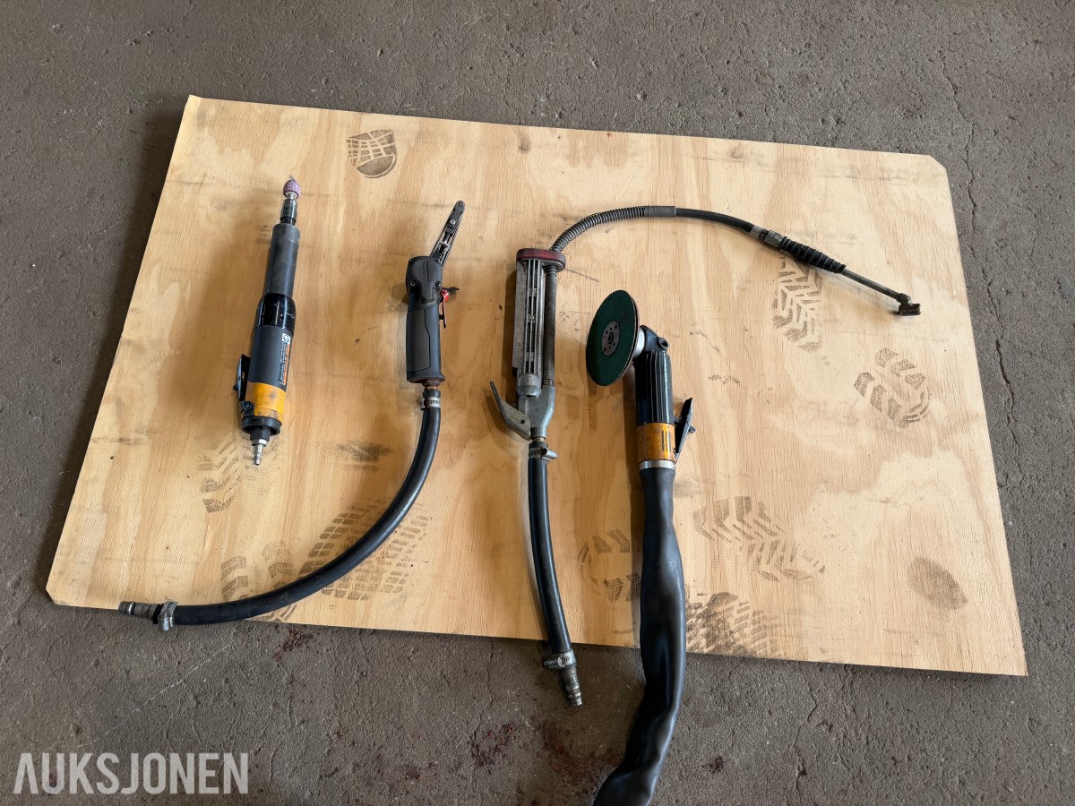 Diverse kvalitets-luftverktøy Slipere, vinkelsliper og luftpåfyller/ Drill / Skralle