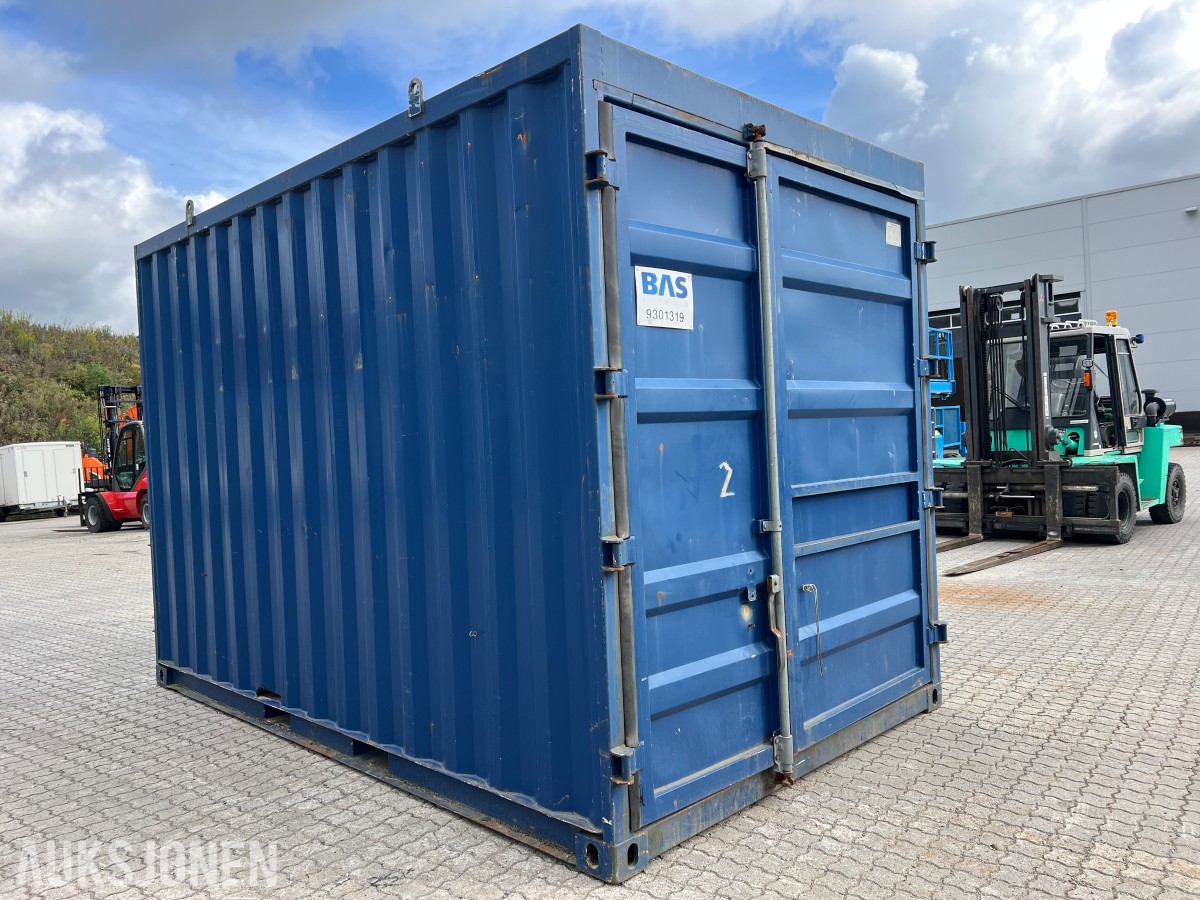 15 fot BNS 10-C13-LC sagcontainer med Ernex gjerdesag