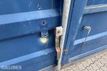 15 fot BNS 10-C13-LC sagcontainer med Ernex gjerdesag