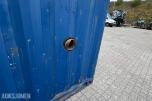 15 fot BNS 10-C13-LC sagcontainer med Ernex gjerdesag