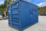 15 fot BNS 10-C13-LC sagcontainer med Ernex gjerdesag