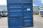 15 fot BNS 10-C13-LC sagcontainer med Ernex gjerdesag