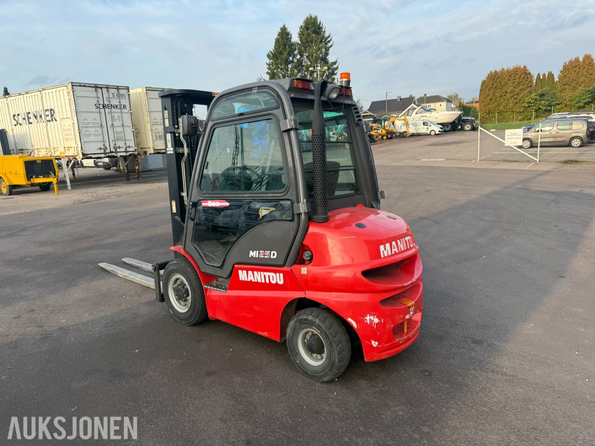 2013 Manitou MI25D Motvektstruck, KUN 530 TIMER