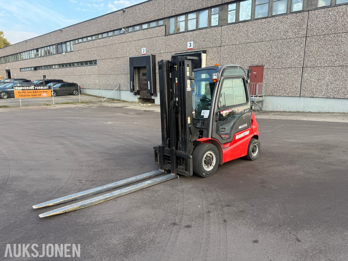 2013 Manitou MI25D Motvektstruck, KUN 530 TIMER