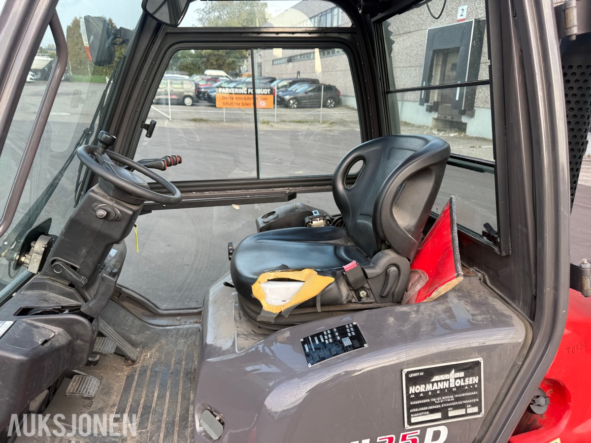 2013 Manitou MI25D Motvektstruck, KUN 530 TIMER