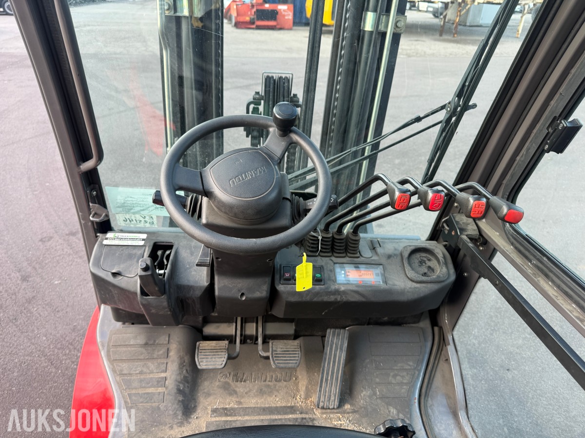 2013 Manitou MI25D Motvektstruck, KUN 530 TIMER