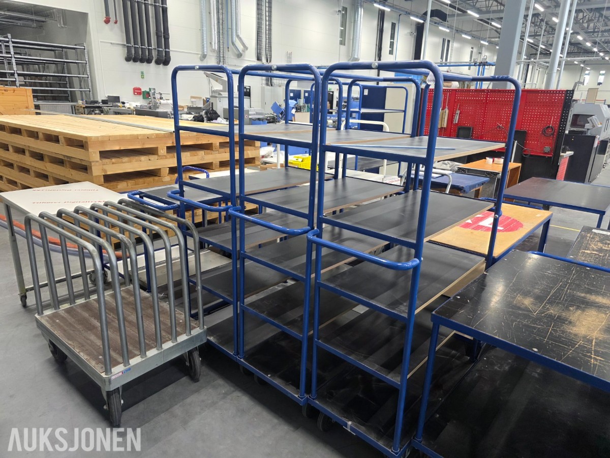 25 stk rullebord Diverse størrelse selges samlet