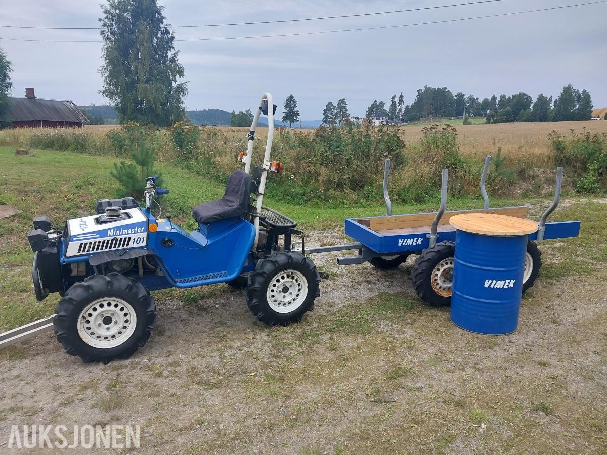 1996 VIMEK MINIMASTER 101 4X4 MED SKOGSVOGN