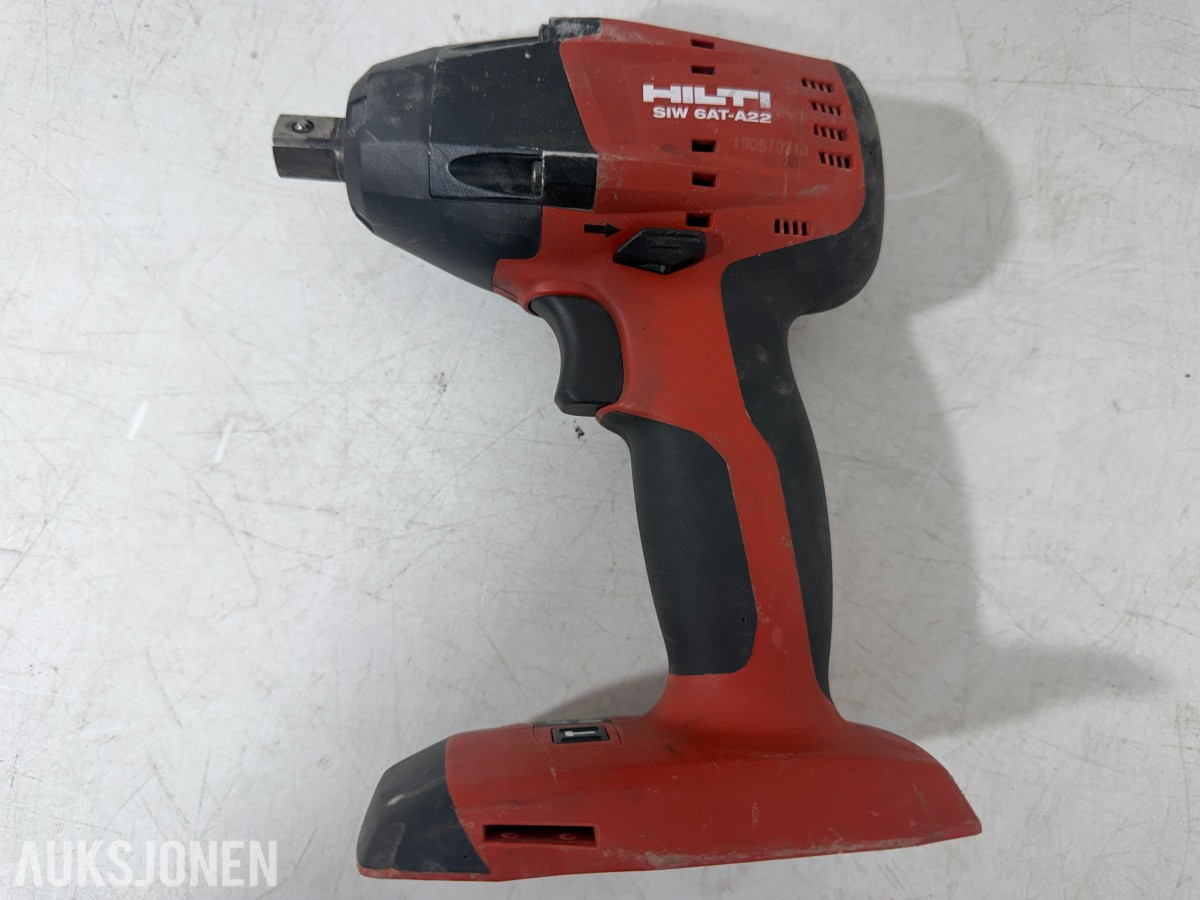 Stort parti Hilti batteriverktøy, batterier, ladere og festeverktøy 