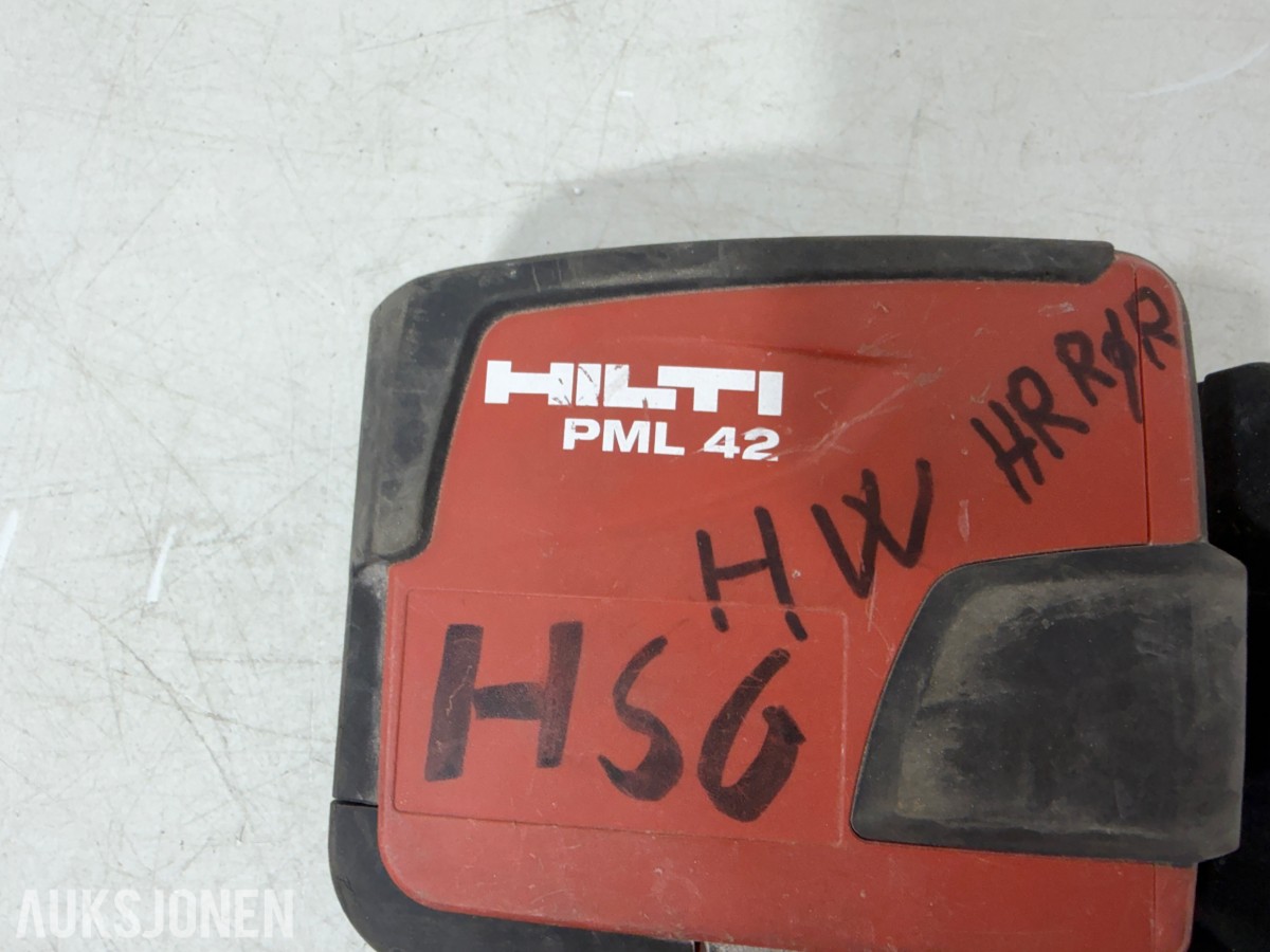 Stort parti Hilti batteriverktøy, batterier, ladere og festeverktøy 
