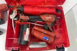 Stort parti Hilti batteriverktøy, batterier, ladere og festeverktøy 