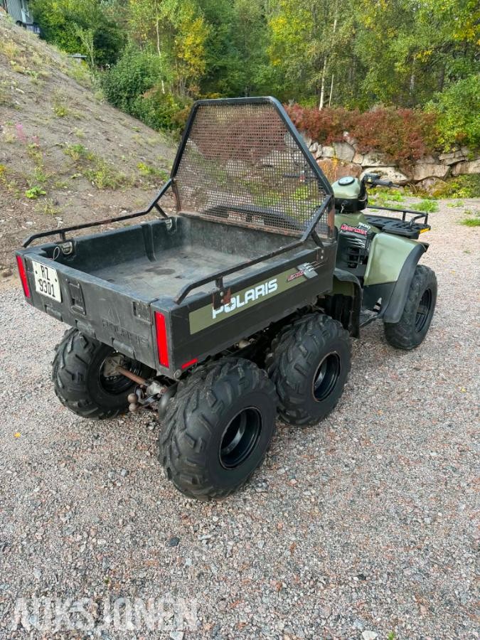 2004 Polaris Big boss 500 6X6 ATV VINSJ HENGERFESTE