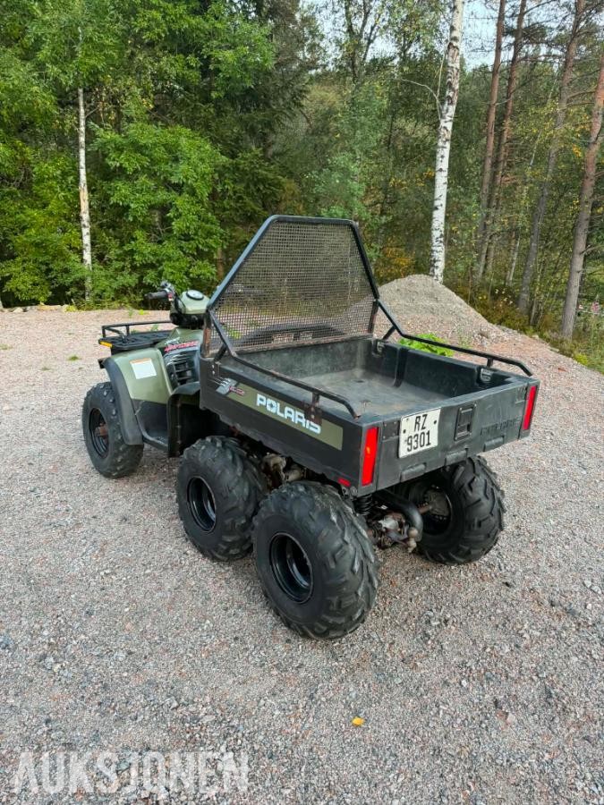 2004 Polaris Big boss 500 6X6 ATV VINSJ HENGERFESTE