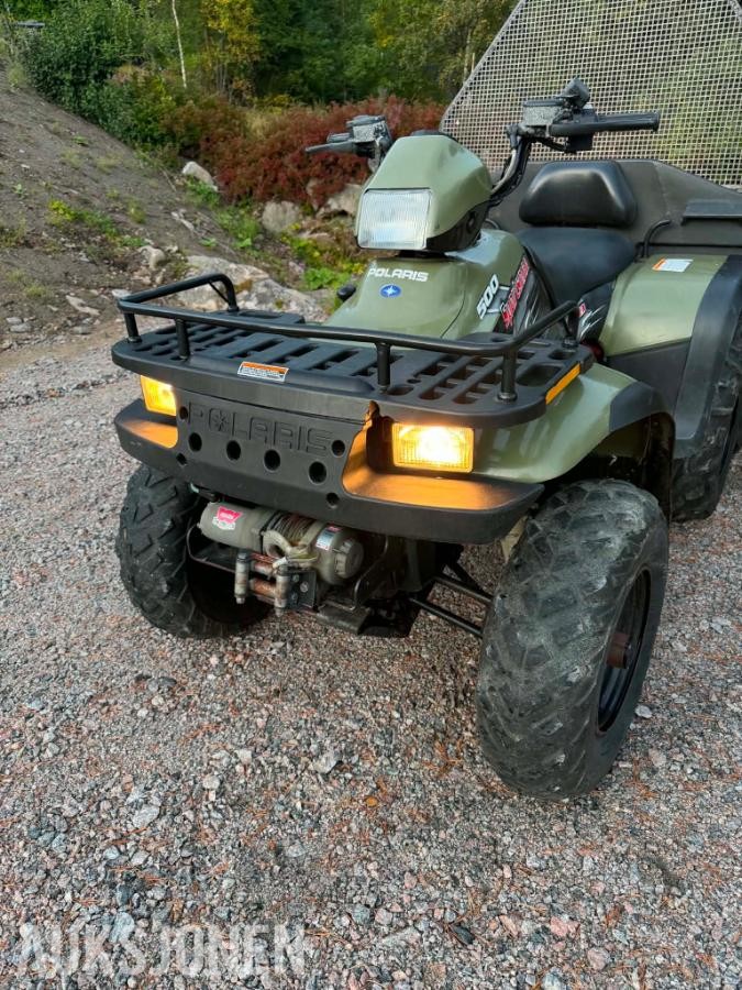 2004 Polaris Big boss 500 6X6 ATV VINSJ HENGERFESTE
