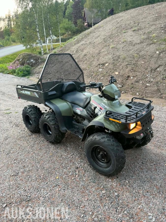 2004 Polaris Big boss 500 6X6 ATV VINSJ HENGERFESTE