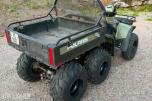 2004 Polaris Big boss 500 6X6 ATV VINSJ HENGERFESTE