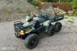 2004 Polaris Big boss 500 6X6 ATV VINSJ HENGERFESTE