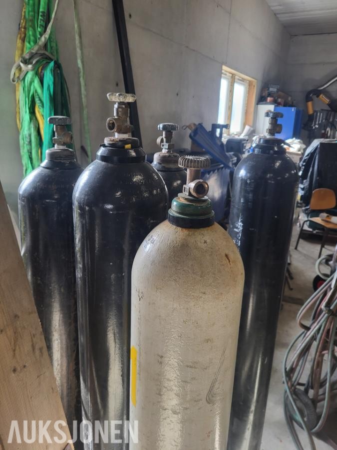 50 trykkluftflasker 50 liter 