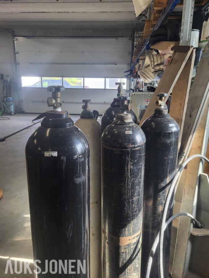 50 trykkluftflasker 50 liter 