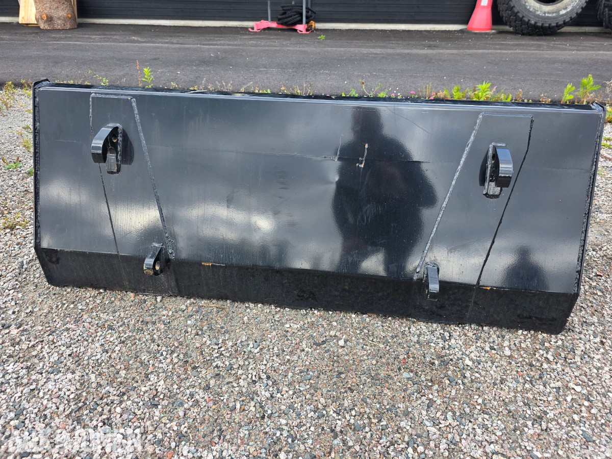 Snø/grus skuffe traktor med eurofeste Bredde 160 cm ubrukt